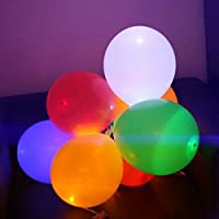 Globos LED- de colores- grandes- 45cm- 50 unidades ENTREGA 1-3 DÍAS